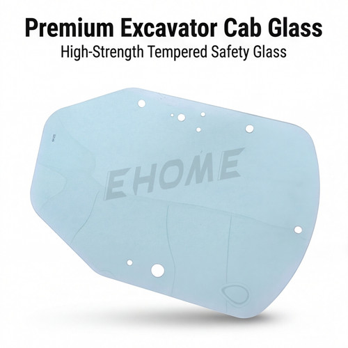 Cab door glass for john - door,