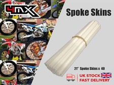 Wheel Spoke Protectors White