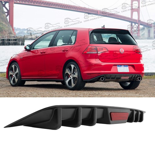 Black rear bumper - rear, lip