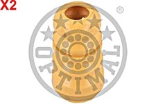 Front Suspension Rubber Buffer 2x OPTIMAL Fits SKODA Favorit VW 89-01 6U9412303