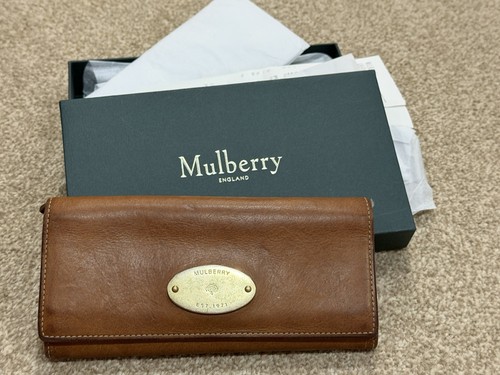 Mulberry oak leather - mulberry, plaque