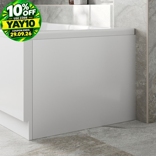 Essentials white acrylic bath - acrylic,