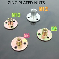 M6 M8 M10 M12 Zinc Plated Nuts