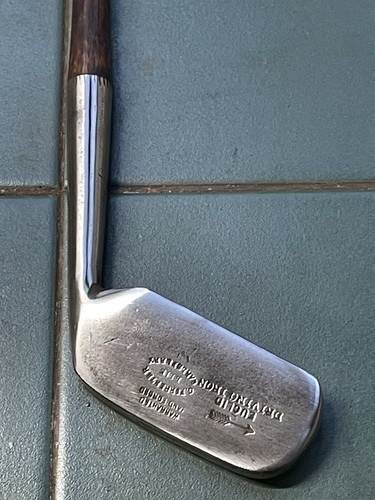 Hickory golf club rare geo - golf,
