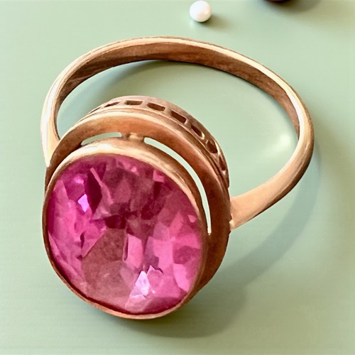 Ussr vintage ring - vintage, 583