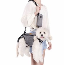 Pet Dog Sling Bag Puppy Lift Harness Carrier Travel Tote Body Support Phone Hold