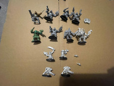 Gorkamorka Ork Boyz x 8, Metal