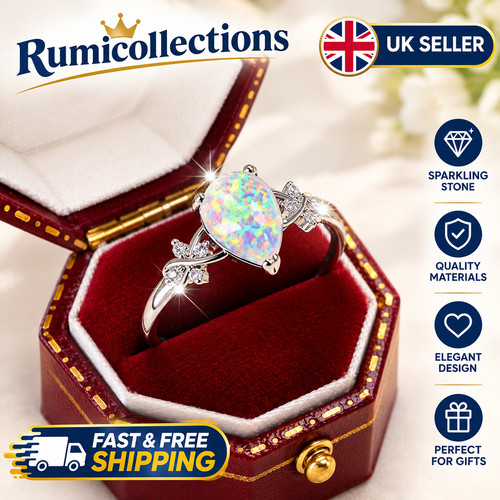 Opal ring gemstone 925 - gemstone,