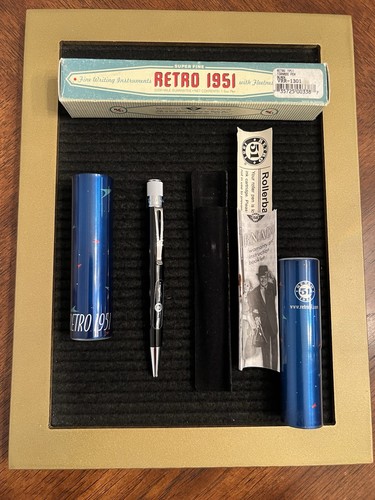 Retro 1951 tornado pen black - tornado,