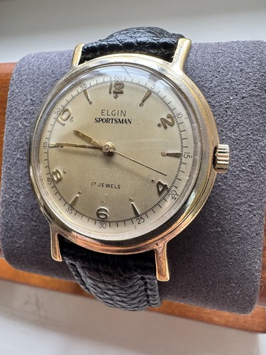 Elgin sportsman vintage manual - vintage,