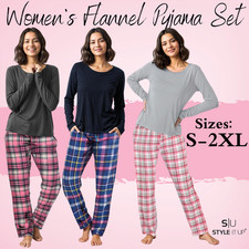Ladies Long Sleeve Pyjama Set