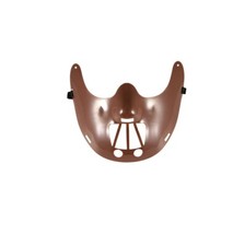 Adult Hannibal Lecter Mask Halloween Horror Fancy Dress Scary Costume Accessory