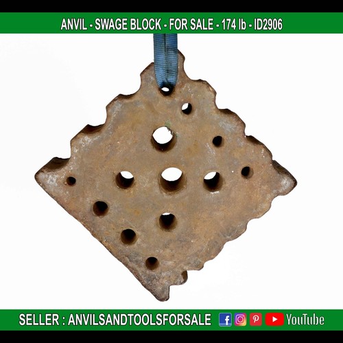 Anvil swage block 174 - block,