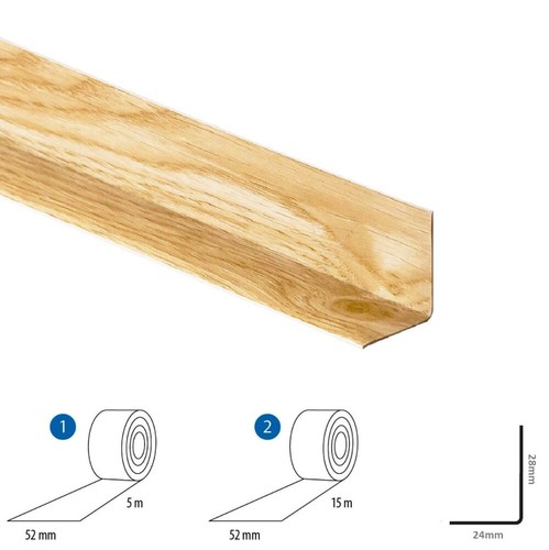 Skirting board self - skirting,