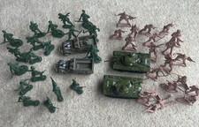 Toy Army Set, Soldier & Vehicle Set - 40 soldiers,  2 Tanks, 2 Vehicles (set 4)