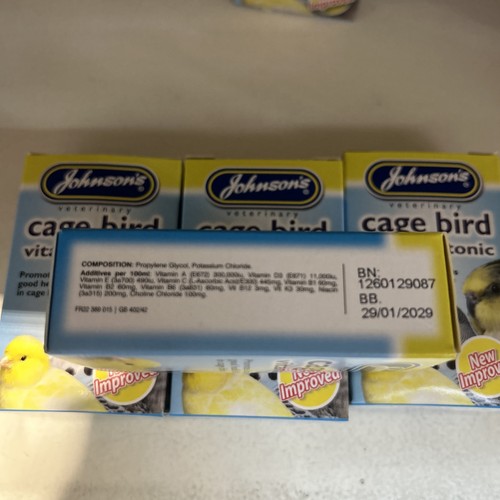 Johnsons cage bird vitamin