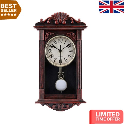Retro bronze pendulum - retro, wall