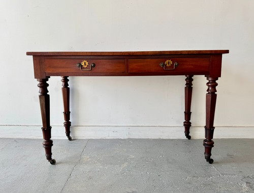 Victorian mahogany writing - victorian,
