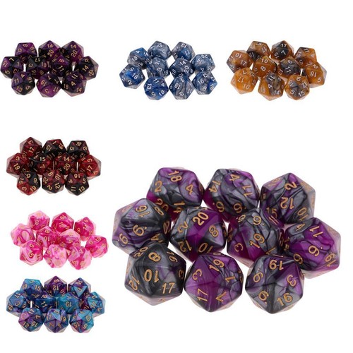 Pack multi sided dices - 10,