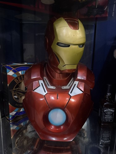 Iron man life size bust - iron,