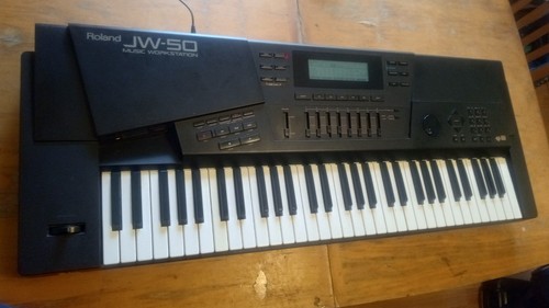 Roland music synthesizer - music,