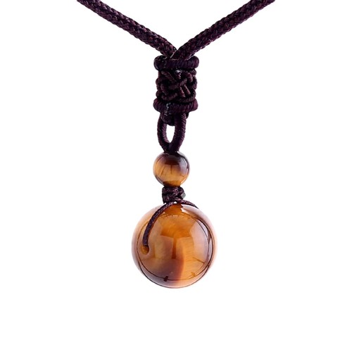 Tigers eye bead pendant - bead,