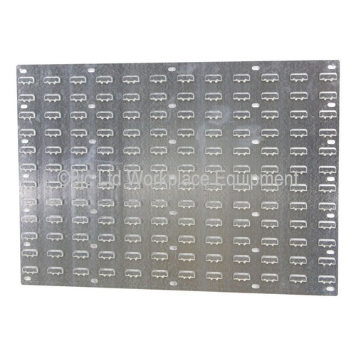 New galvanised steel wall - new,