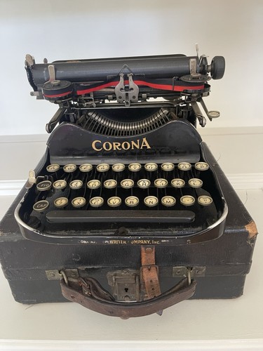 Antique corona typewrighter - ,