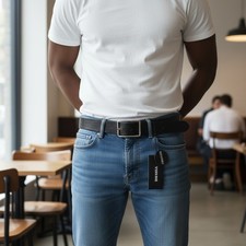 DIESEL B-Photo MENS Belt 95 CM