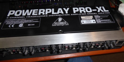 Behringer powerplay pro - powerplay, pro-xl