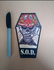 S.o.d Coffin Patch. metal Crossover Thrash Stormtroopers Of Death .