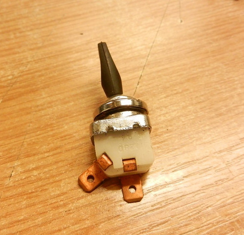 Vintage lucas chrome toggle - lucas,