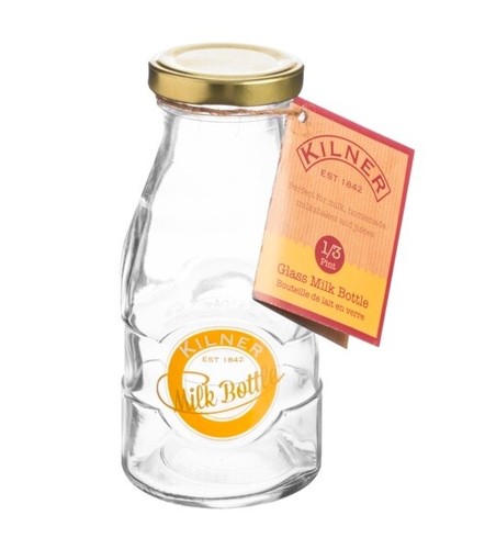 Kilner mini milk bottle 189ml - kilner,