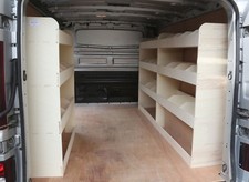 Renault Trafic Traffic SWB 2015+ Triple Van Racking Complete Shelving System