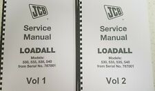 JCB LOADALL 530 533 535 540 SERVICE MANUAL FROM S/NO 767001 REPRINTED 93 - 04