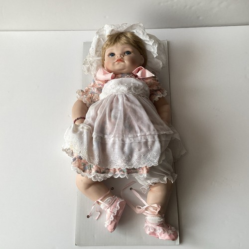 Jessica porcelain doll - porcelain,