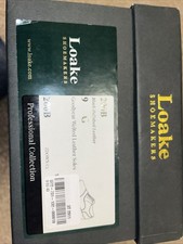 Black Polished Leather Loake