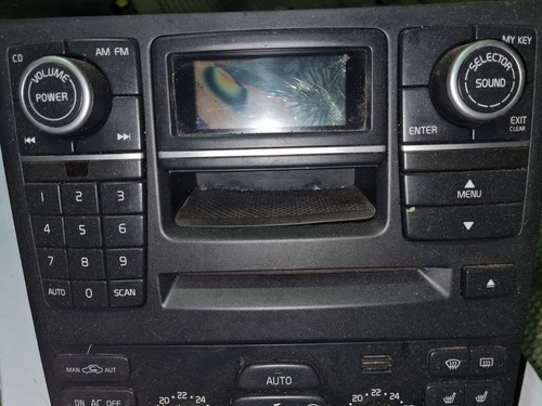 Volvo xc90 stereo head - stereo, unit