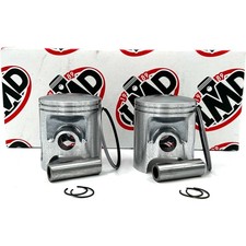 Yamaha RD200 RD200DX  1E8-1163X Piston Kits (2) +0.25mm / 52.25mm 