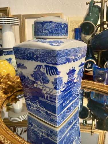 Vintage ringtons blue - ringtons, willow