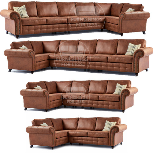Oakland chesterfield tan - oakland, brown
