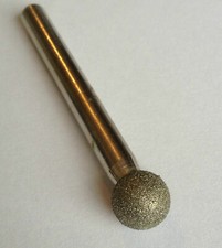 Diamond Burr 6mm Shank Round