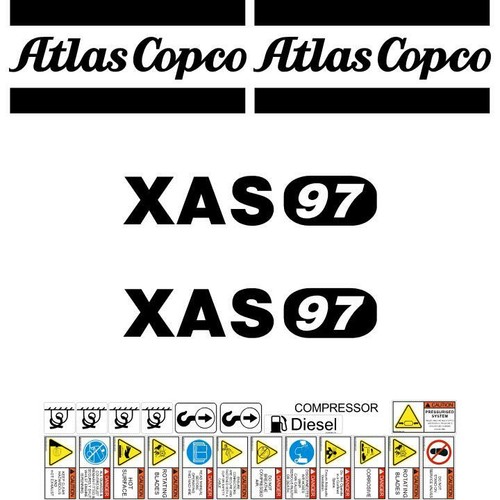 Atlas copco xas97 later - copco,