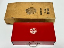 MAC Tools USA (RARE NOS) Mini Red Socket Tool Box Case w/ Single Sliding Drawer