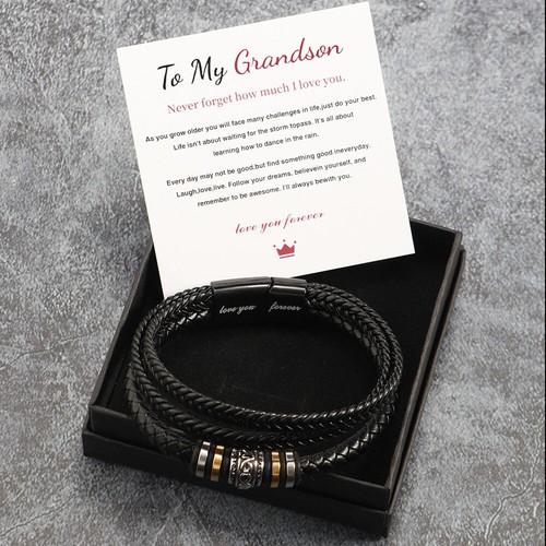 Grandson black leather - black,