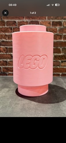 Lego inspired vase for - lego,