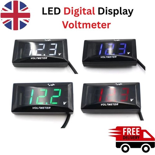 12v led digital display - 12v,