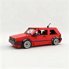 Brick Car VW Golf Mk2 Classic