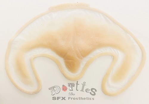 Unpainted silicone prosthetic - silicone,
