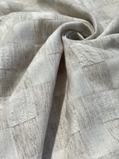 Natural Check Pattern Hemp-Cotton Fabric – 210 GSM, By 2 Yards.